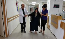 3 yıldır yürüyemeyen Iraklı kadın şifayı Van’da buldu