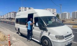 Ergani’de toplu taşıma araçlarına ‘klima’ denetimi
