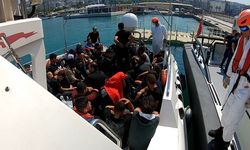 Aydın’da 40 düzensiz göçmen kurtarıldı