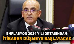 Mehmet Şimşek: Enflasyon 2024 yılı ortasından itibaren düşmeye başlayacak