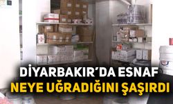 Diyarbakır’da esnaf neye uğradığını şaşırdı