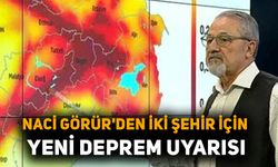 Naci Görür'den iki şehir için yeni deprem uyarısı