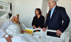 Kılıçdaroğlu’ndan ameliyat olan Emine Şenyaşar’a ziyaret