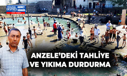 Anzele’deki tahliye ve yıkıma durdurma