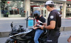Diyarbakır'da motosiklet denetimi
