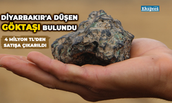 Diyarbakır'a düşen göktaşı bulundu; 4 milyon TL’den satışa çıkarıldı