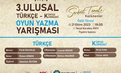 '3. Ulusal Türkçe-Kürtçe Oyun Yazma Yarışması” sonuçlandı