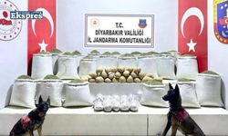 Diyarbakır’da 637 kilogram esrar ele geçirildi