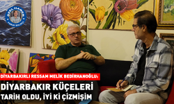 Melik Bedirhanoğlu: Diyarbakır küçeleri tarih oldu, iyi ki çizmişim