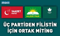 Üç partiden Filistin için ortak miting kararı