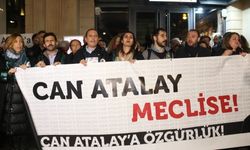 Can Atalay için protesto eylemi