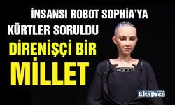 İnsansı robot Sophia’ya Kürtler soruldu: Direnişçi bir millet