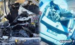 Diyarbakır’da lastiği patlayan otomobil takla attı
