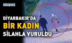 Diyarbakır’da bir kadın silahla vuruldu