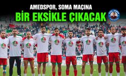 Amedspor, Soma maçına bir eksikle çıkacak