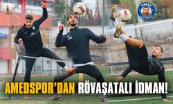 AMEDSPOR’DAN RÖVAŞATALI İDMAN!