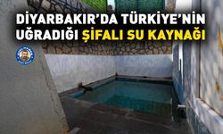 Diyarbakır’da Türkiye’nin uğradığı şifalı su kaynağı