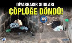 Diyarbakır Surları, çöplüğe döndü!
