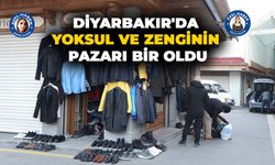 Diyarbakır'da yoksul ve zenginin pazarı bir oldu
