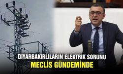 Diyarbakırlıların elektrik sorunu meclis gündeminde