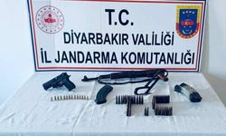 Diyarbakır’da ruhsatsız silah operasyonu