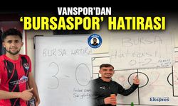 Vanspor’dan ‘Bursaspor’ hatırası