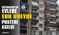 Diyarbakır’da evlere Ebu Ubeyde posteri asıldı