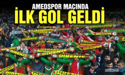 AMEDSPOR MAÇINDA İLK GOL GELDİ