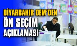 Diyarbakır DEM’den ön seçim açıklaması