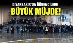Diyarbakır’da öğrencilere büyük müjde!