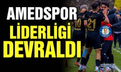 AMEDSPOR LİDERLİGİ DEVRALDI