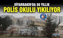 Diyarbakır'da 50 yıllık Polis Okulu yıkılıyor