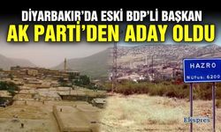 Diyarbakır’da eski BDP’li başkan AK Parti’den aday oldu