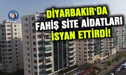 Diyarbakır'da fahiş site aidatları isyan ettirdi!