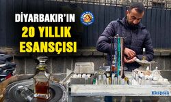 Diyarbakır’ın 20 yıllık esansçısı