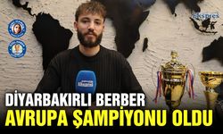 Diyarbakırlı berber Avrupa şampiyonu oldu
