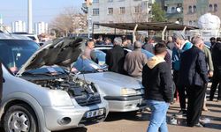 Diyarbakır oto pazarında hafta sonu yoğunluğu