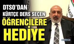 DTSO’dan Kürtçe ders seçen öğrencilere hediye