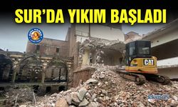 Sur’da yıkım başladı