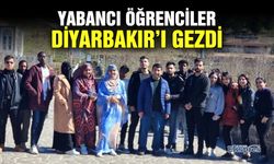 Yabancı öğrenciler Diyarbakır’ı gezdi