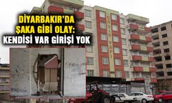 Diyarbakır’da şaka gibi olay: Kendisi var girişi yok