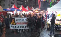 Diyarbakır’da Kürt partilerden meşaleli yürüyüş