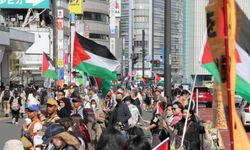 Japonya'da "Gazze'ye destek" gösterisi