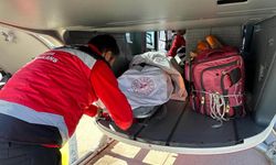 Şırnaklı hamile kadın helikopterle Diyarbakır’a sevk edildi