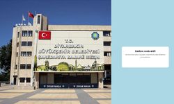 Diyarbakır’da belediyenin sitesi bakıma alındı
