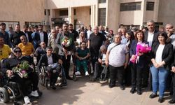 Diyarbakır’da engelliler yürüyüş yaptı