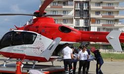 Diyarbakır’daki hasta için helikopter ambulans havalandı