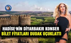 Hadise'nin Diyarbakır konser bilet fiyatları dudak uçuklattı