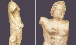 2 bin yıllık Zeus ve Aphrodite heykelleri bulundu