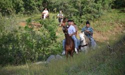 Şırnak’ta atlarla trekking yapıldı